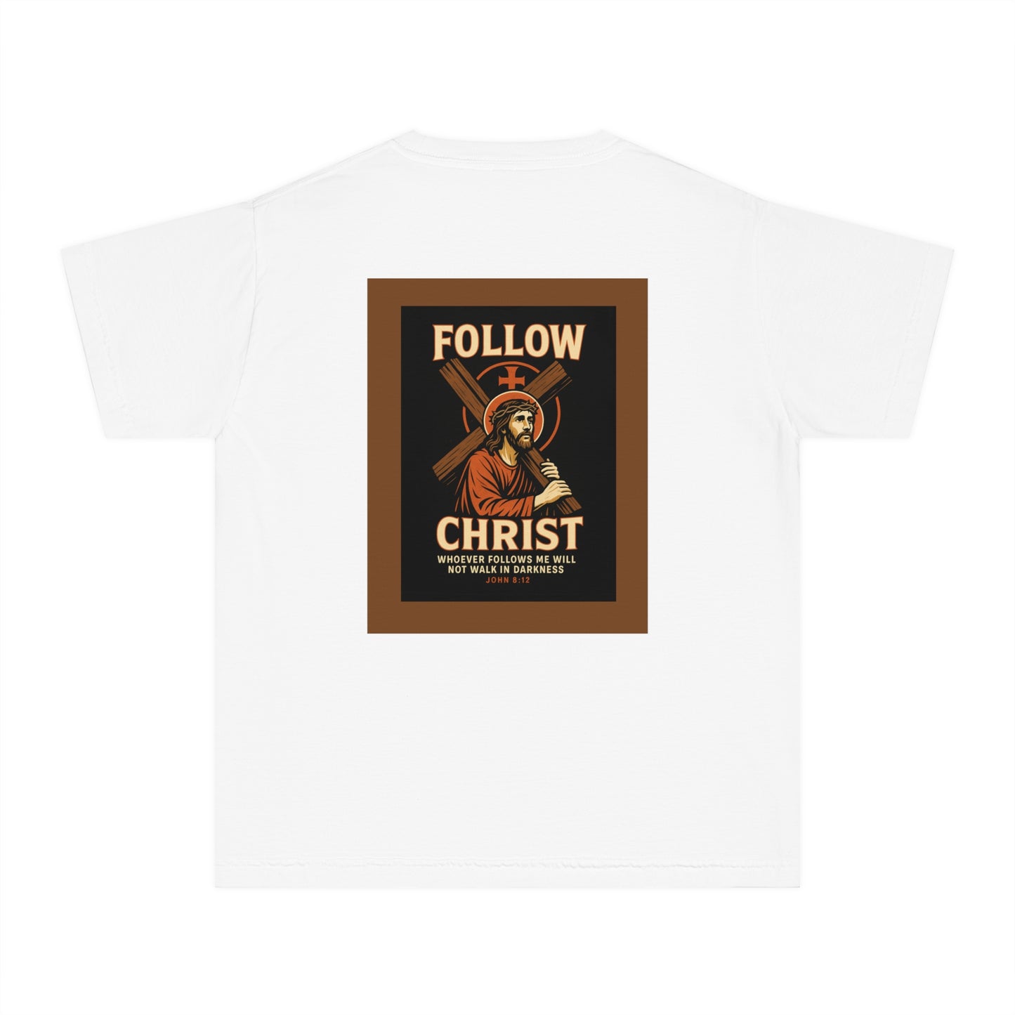 Youth Midweight Tee with Inspirational Design, Christian Tee, Motivation Shirt, Youth Apparel, Gift for Teens, Faith-Based Clothing