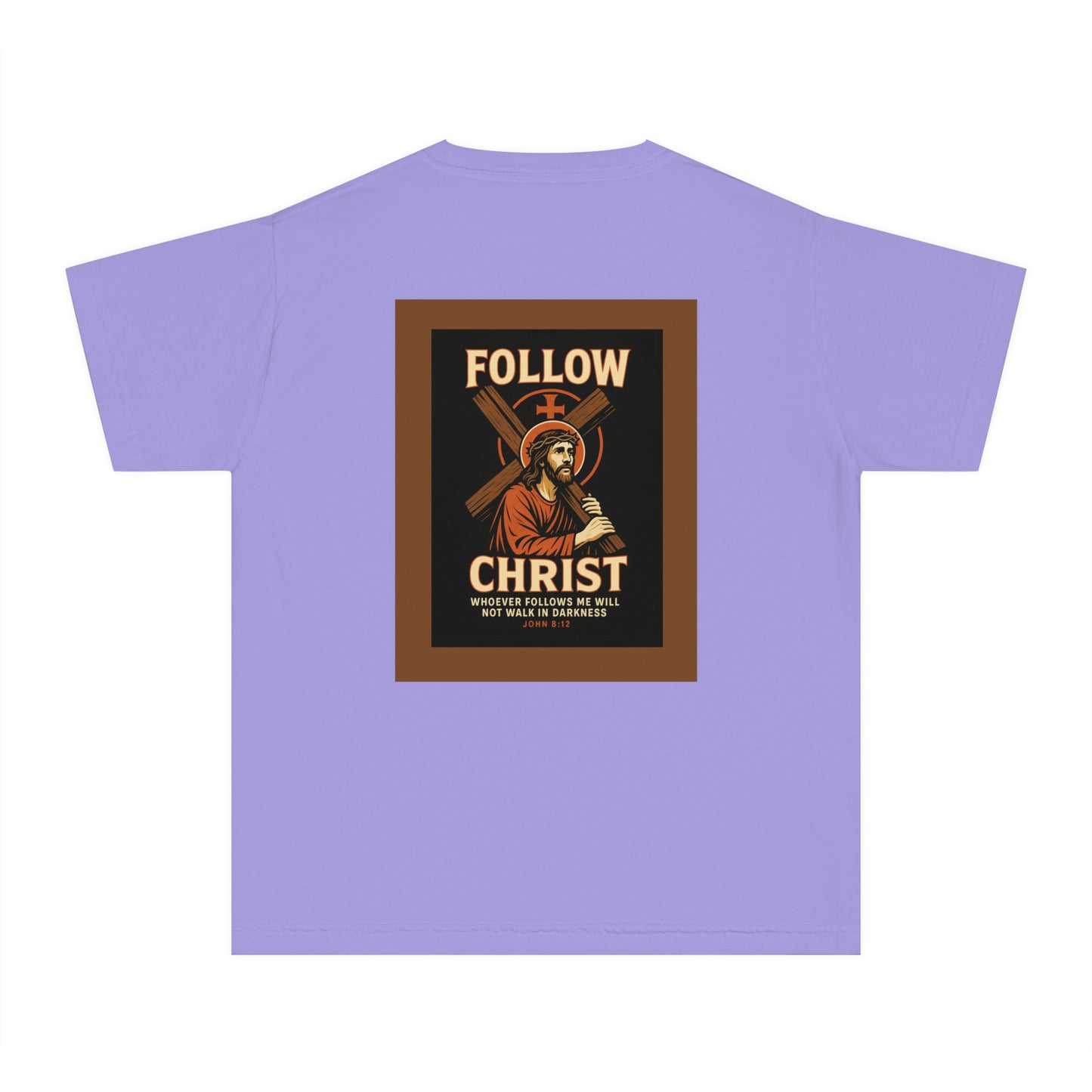 Youth Midweight Tee with Inspirational Design, Christian Tee, Motivation Shirt, Youth Apparel, Gift for Teens, Faith-Based Clothing