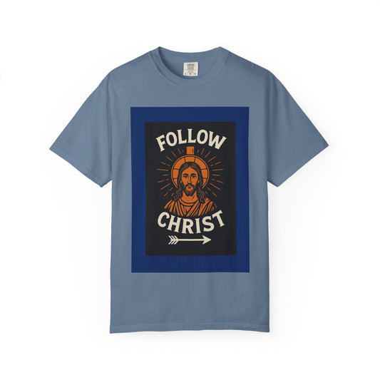 Faith-Inspired Garment-Dyed T-shirt, Spiritual Apparel, Christian Gift, Casual Wear, Religious Tee, Comfortable Fashion